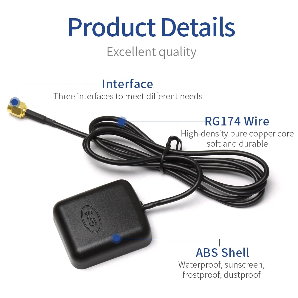 New Technology Waterproof Wifi Module Ceramic Patch Radio Wifi Communication Gps Antenna