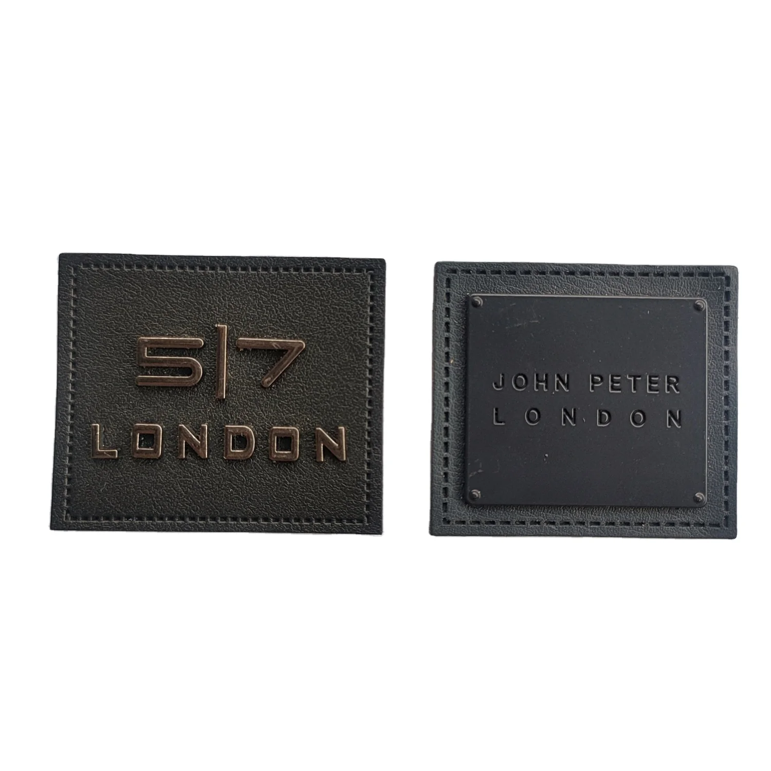 Hot Sale Manufacture Custom Logo Design Jeans Leather Patch Label
