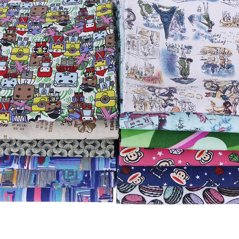 
10s+10s*7s 68*28 260gsm Latest Design Bulk Sale Oem Printed Fabrics T/C Cotton 