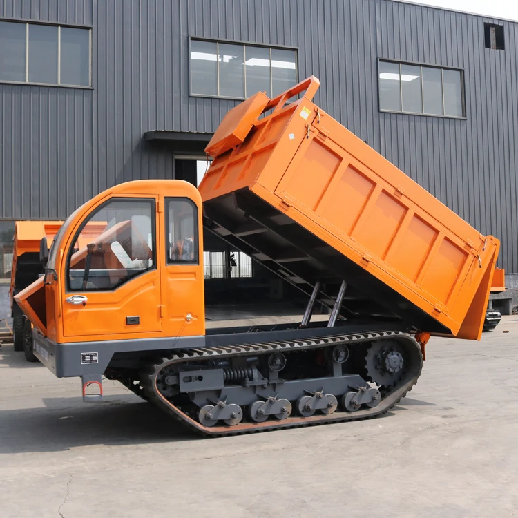 Small Crawler Transporter Dumper Truck Mini Dumper 8 Ton Crawler Carrier dumper loader