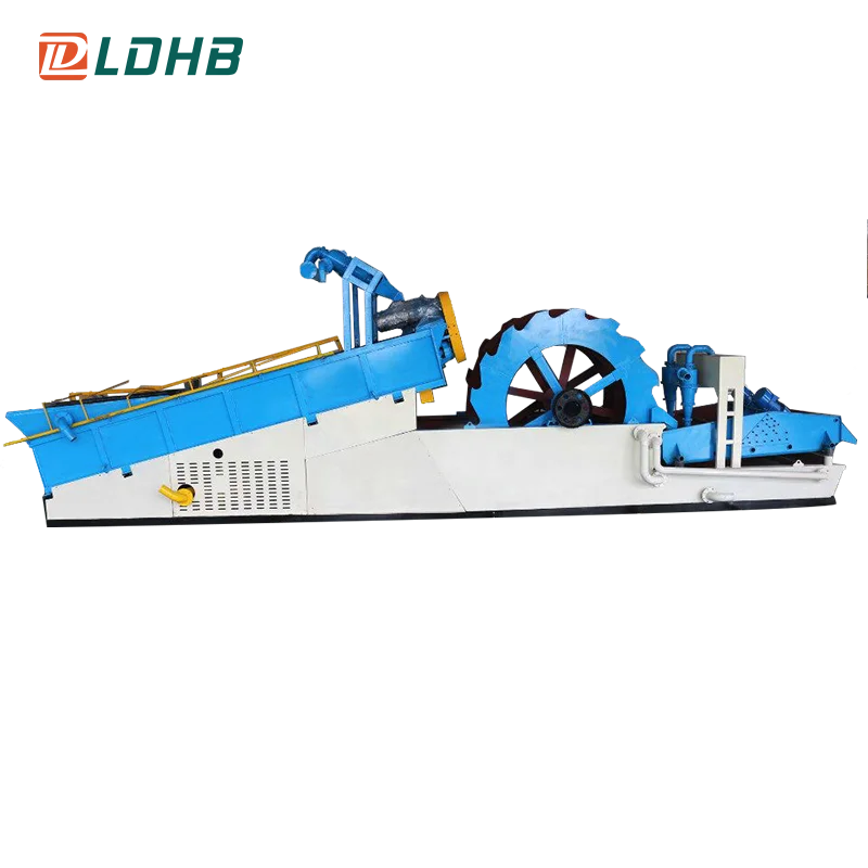 Wheel Bucket Sand Washer Mini Small Sand Washing Machine for Sand Making Line