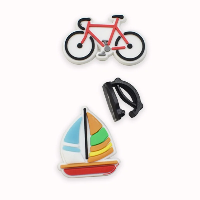 Wholesale PVC Shoe Charms Sneaker Accessories Decoration Shoes Buckle Shoelace Buckle Shoe Charms for Nike Air Force 1