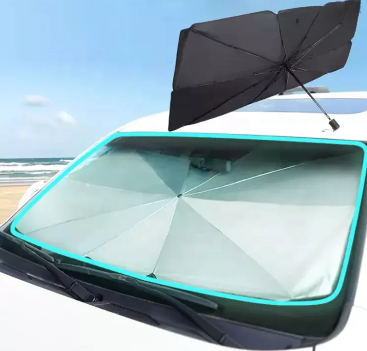 Car Windscreen Sunshade Cartoon Kids Car Accessory Heat Transfer Printing Rear Sunshade Car Window Shade