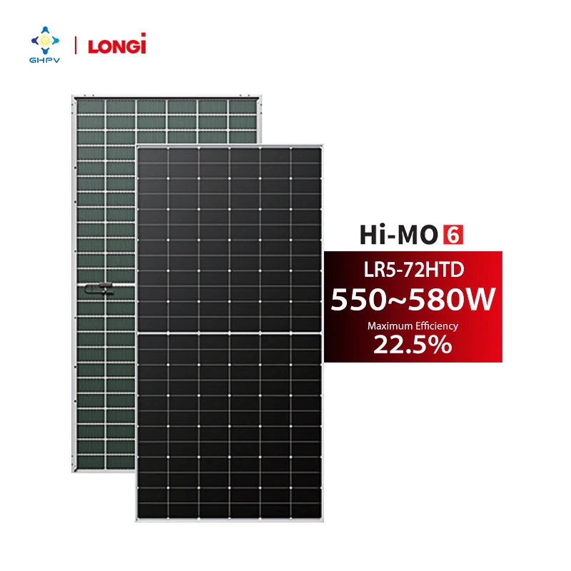 Longi Lr5-72Htd 550 Вт 555 560 565 570 575 580 солнечная панель Hi Mo 6 Explorer склад