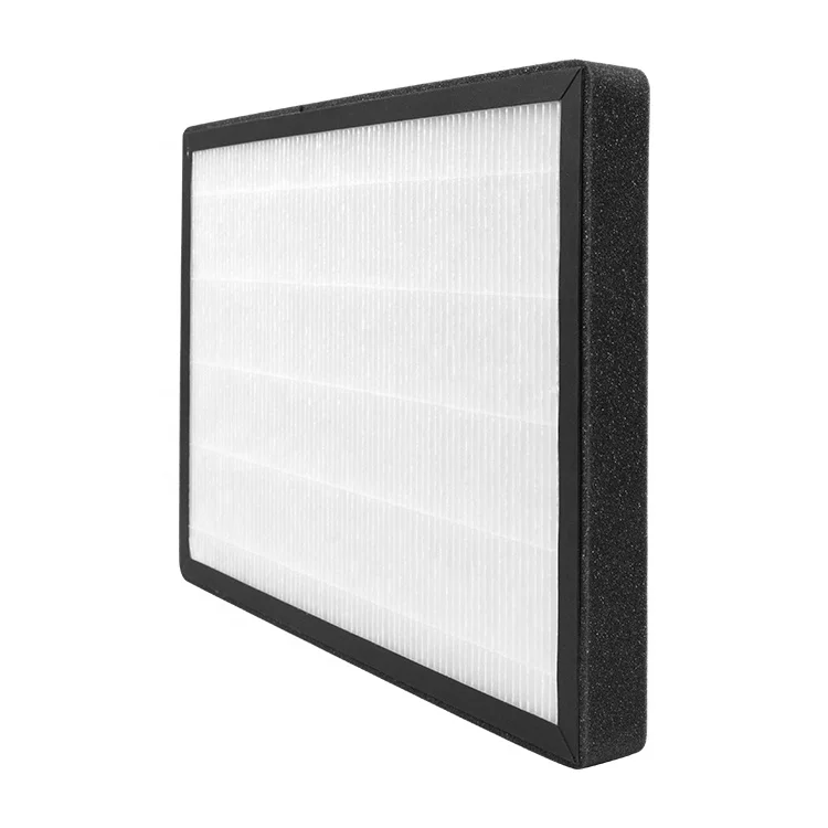 
Rectangular H12 activated carbon air purifier hepa filter replacement 