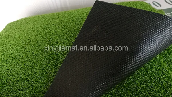 Golf ground used artificial grass carpet with PVC backing