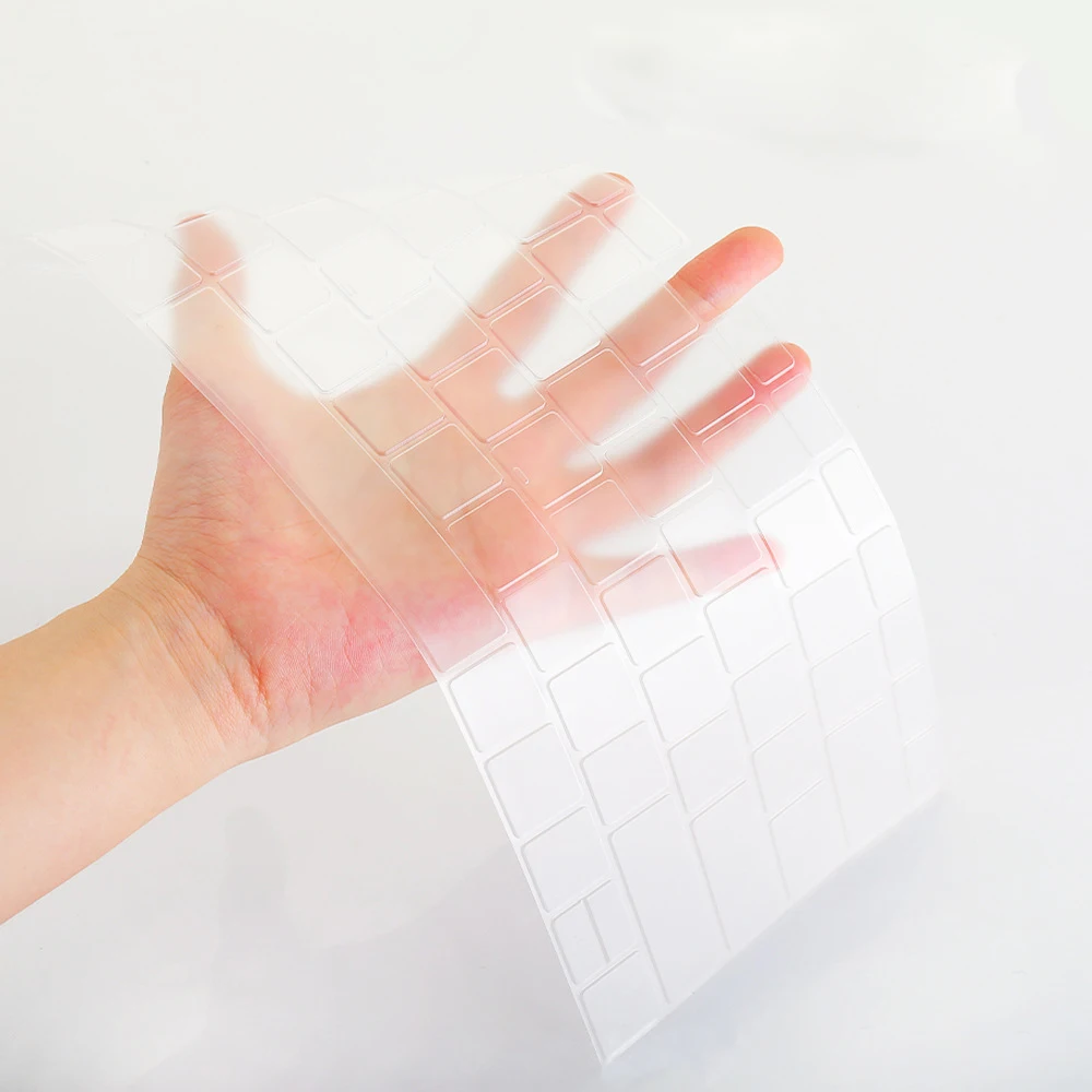 
2021 Wholesale Silicone Keyboard Cover Universal Computer Desktop Keyboard Skin Protector Film 