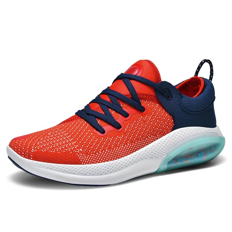 New Styles Breathable Sports Shoes Autumn Sneakers Breathable Sneaker Red For Men