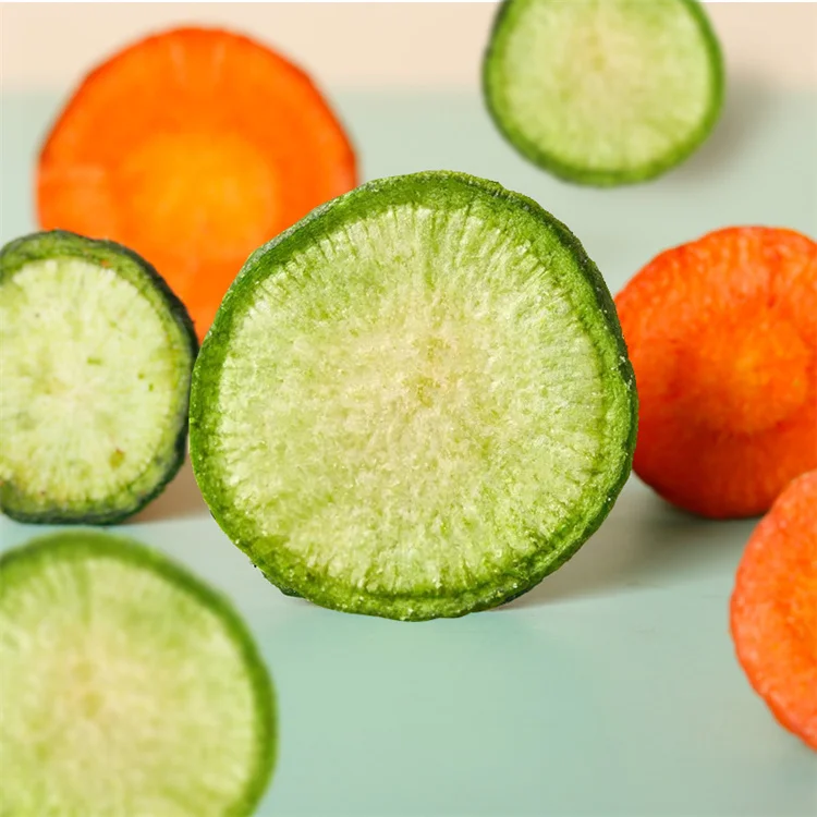 China 250g Crispy High Quality All Natural Rich Vitamin Dried Fruit Vegetables Snacks