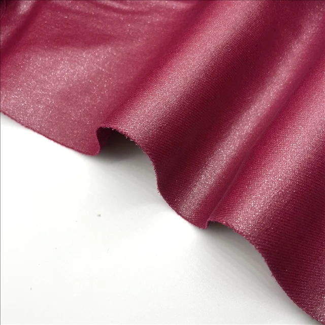 Rayon Nylon Spandex Patterned Printed Bengaline Synthetic Leather Fabric For Jacket Dresses