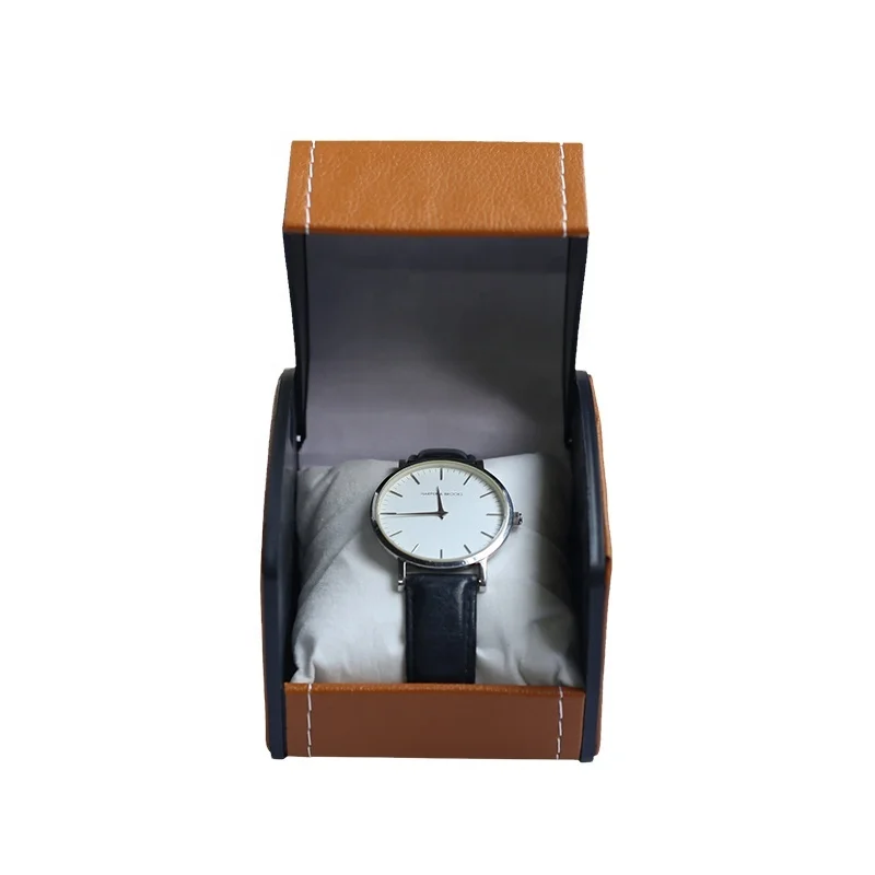 Leather Retail Wrist Velvet Navigorce Detachable Hublot Connected Plastic Customized New Square Made Single Pillow Watch Box