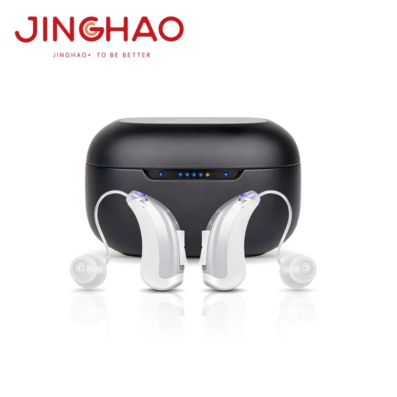Wholesale Custom Price Rechargeable Mini RIC Digital App Hearing Aid Fit By Smart Phone