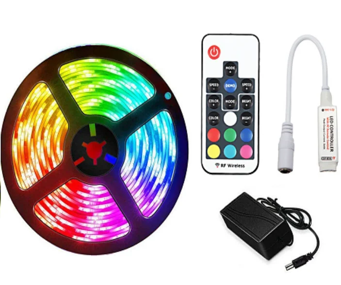 DC 12V RGB LED Strip Kit Magic Flexible Waterproof Outdoor Smart 5M LED Strip 5050 SMD IP65 LED Strips Lights With LED Driver