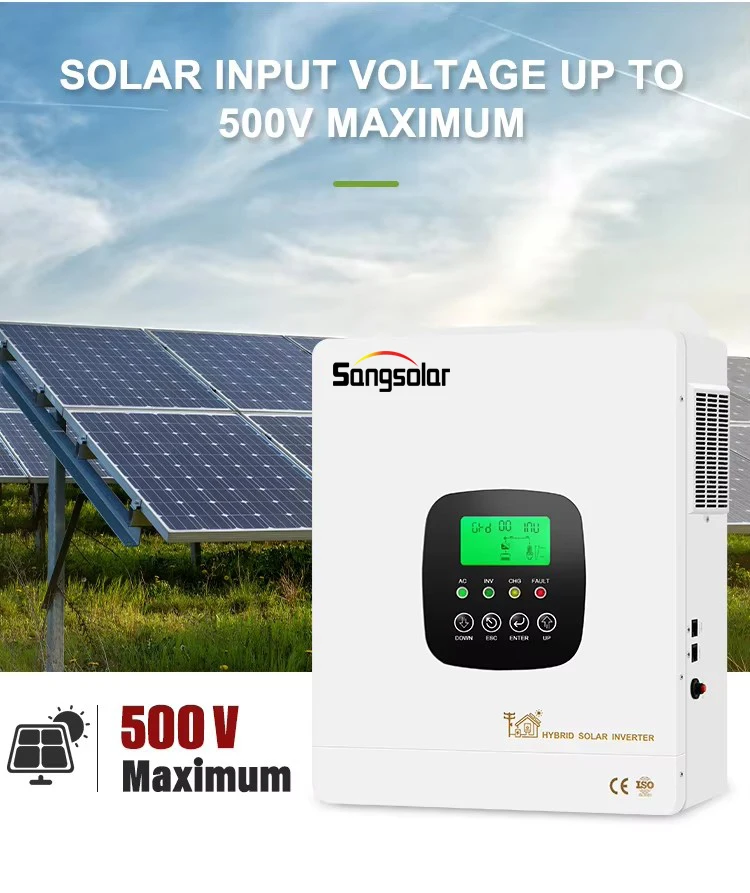OEM Solar Panel Inverter with Single Output 5kw 6kw 8kw 10kw 12kw Inverters High-Efficiency Solar Inverter