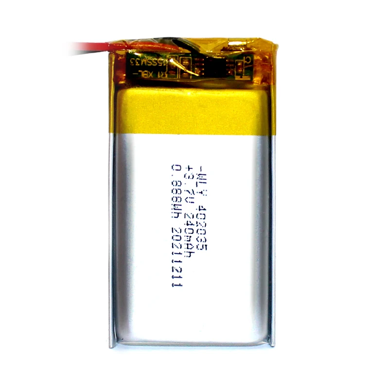 Polymer Lithium Battery Rechargeable Battery 3.7V 402030 200mah Li ion Battery