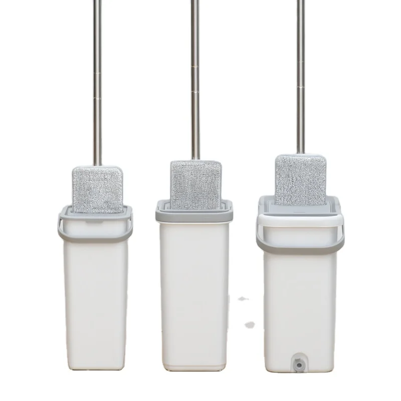 Бытовой оборудования TL-252 хэндс-фри плоская Швабра уборка шваброй ведро с трём диски для уборки пола