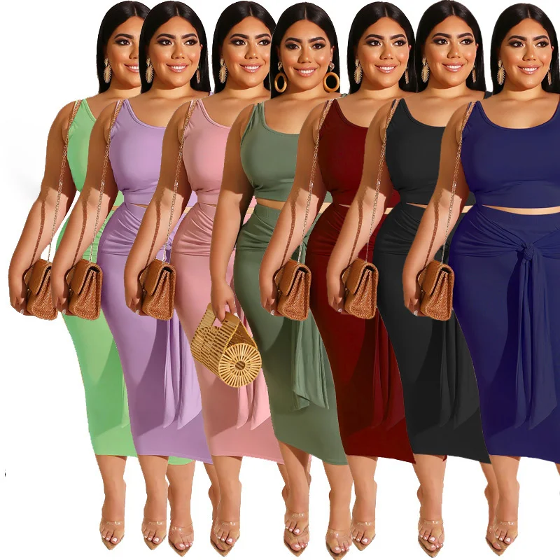 Dropship New Stylish Sexy Tight Colorful Fat Tie Dye Plus Size Ladies Long Dress