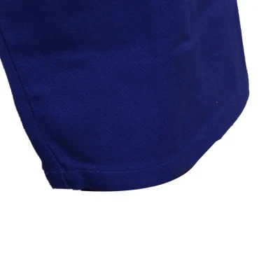 Navy Blue Reflective Long Sleeve 100%Cotton Anti-Static Workwear Uniform