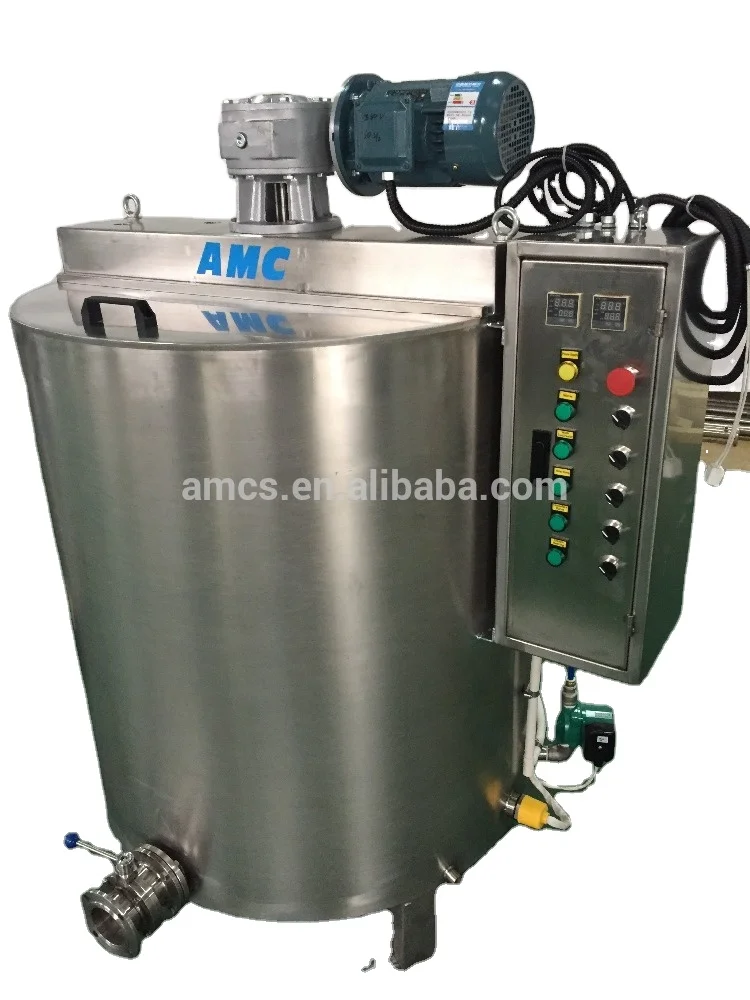 Stainless Steel Raw Milk Cooling Chocolate Storage Tank