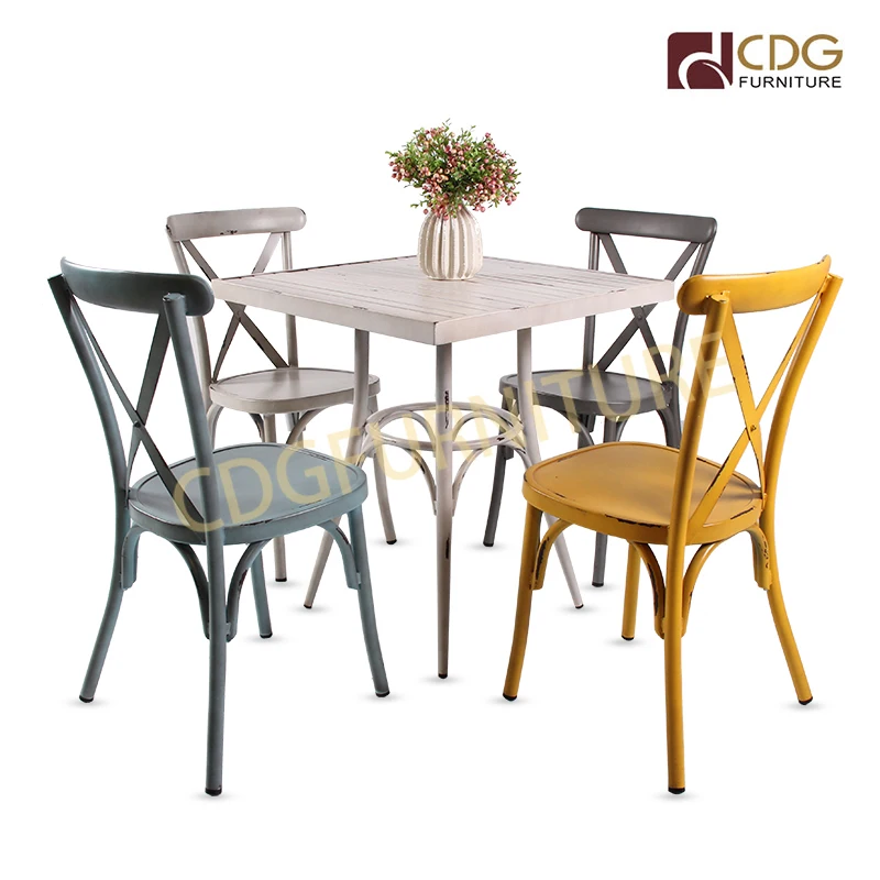 
Wholesale Wedding Hot Sale Comfort Dining Furniture Outdoor French Style Dining Set Egg Chair 