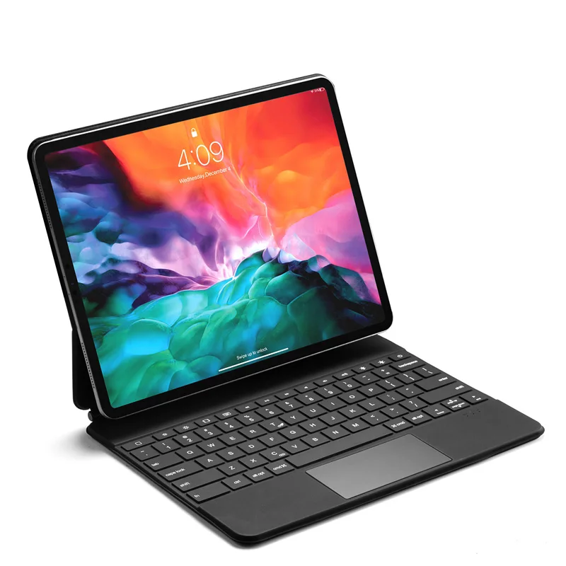 Foldable Smart Wireless Keyboard with TouchPad Magnetic Magic Bluetooth Wireless Keyboard for iPad Pro 11 inch
