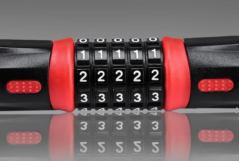 2021 Foldable Cycling Chain Security Bike Accessory Lightweight Motorcycle Lock Bicycle Lock