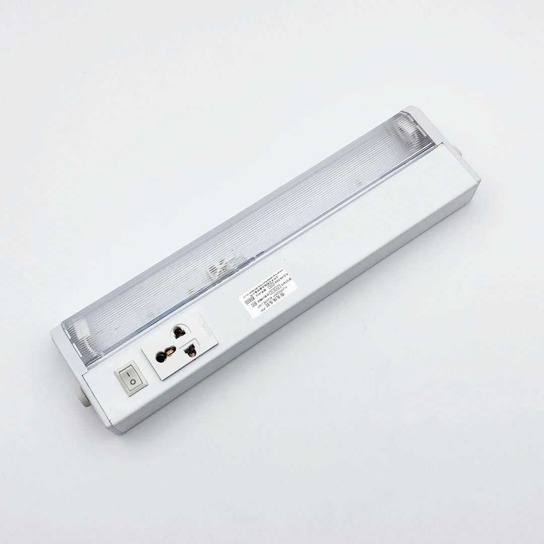 8W корабельный флуоресцентный прикроватный светильник со встроенной розеткой JTY08-1C