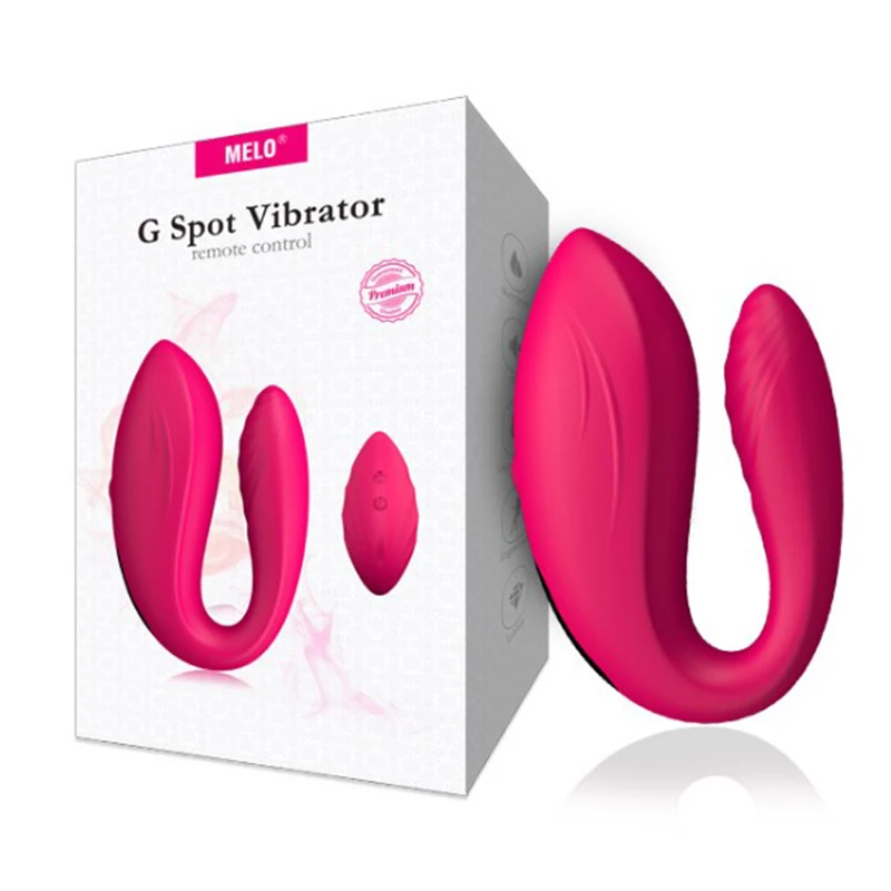 Беспроводной пульт дистанционного управления двойной вибратор U-образной формы женский беспроводной пульт дистанционного управления Вибратор для женщин секс-игрушка