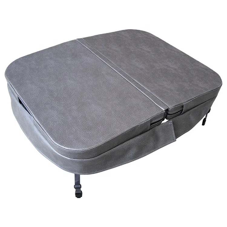 Popular Europe outdoor swim spa tub cover with good quality fiberglass hot tub covers
