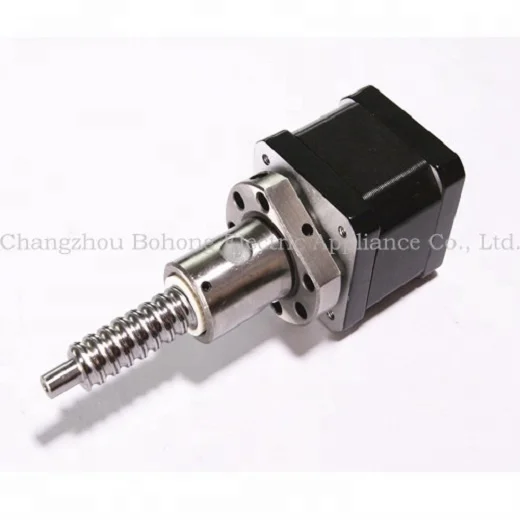 Шариковый винт, набор валов от производителя, изготовленный по индивидуальному заказу, свинцовый пищевой двигатель с двойной резьбой для растений