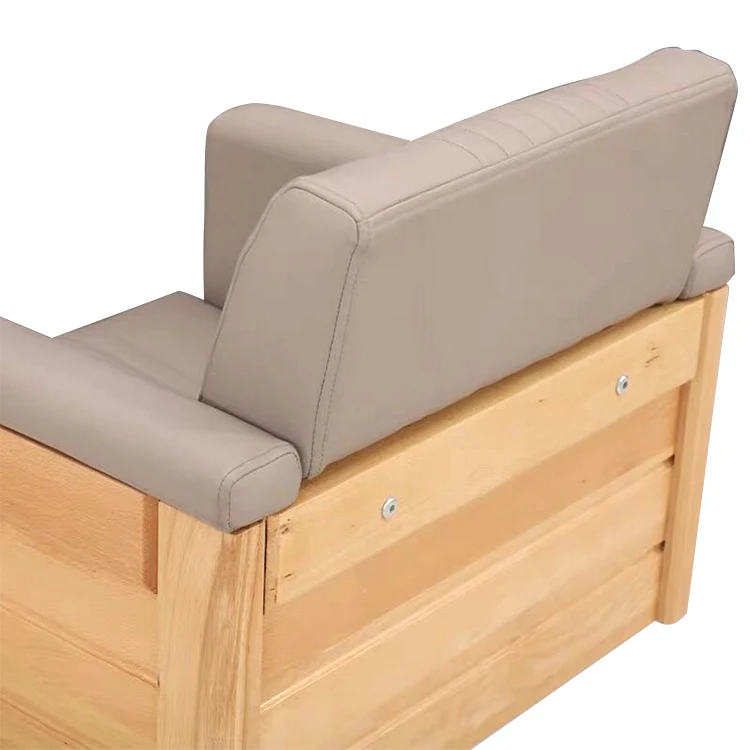 Light Gray Synthetic Leather Hairdressing Chair for Sale