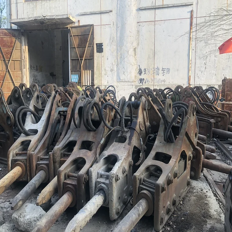 used excavator parts Hydraulic Breaking Hammer second hand  High Quality  low price used hammer for excavator parts