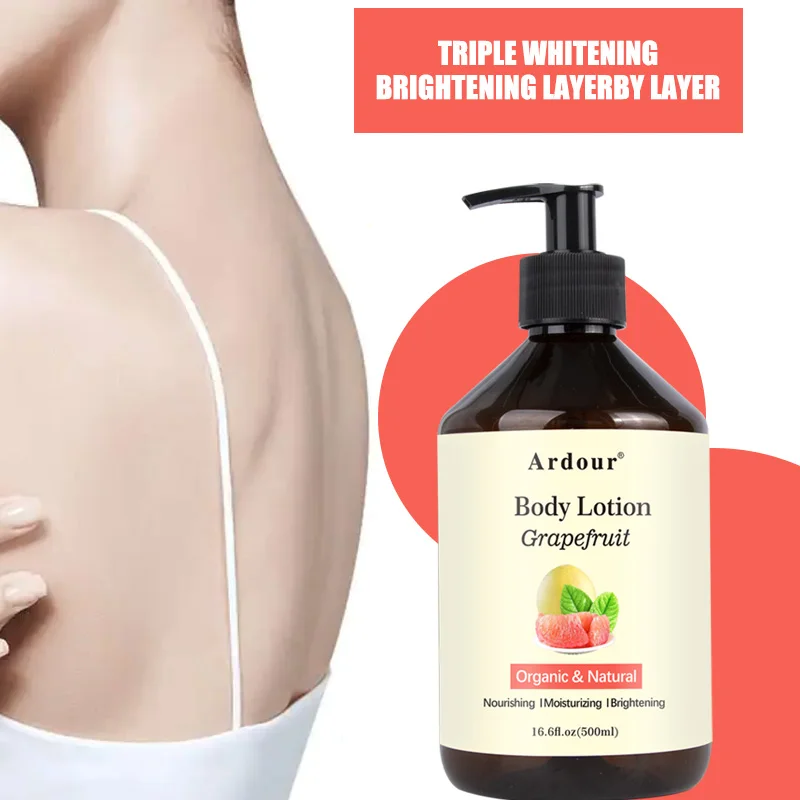 Ready To Ship Refresh Fruit Body Care Lotion Skin Care Hydrating Grapefruit Body Cream Butter Lightening Whitening Moisturizing