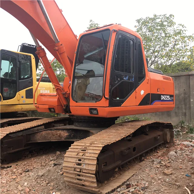 22-тонный экскаватор большой грузоподъемности Dh225LC/220LC-7/ 225LC-7/ 225LC-9 подержанный гусеничный