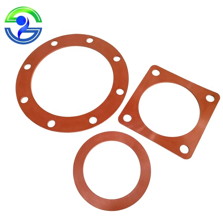 Good Quality Customized Molded Fkm Seal Heat Resistant Rubber Flange Gasket