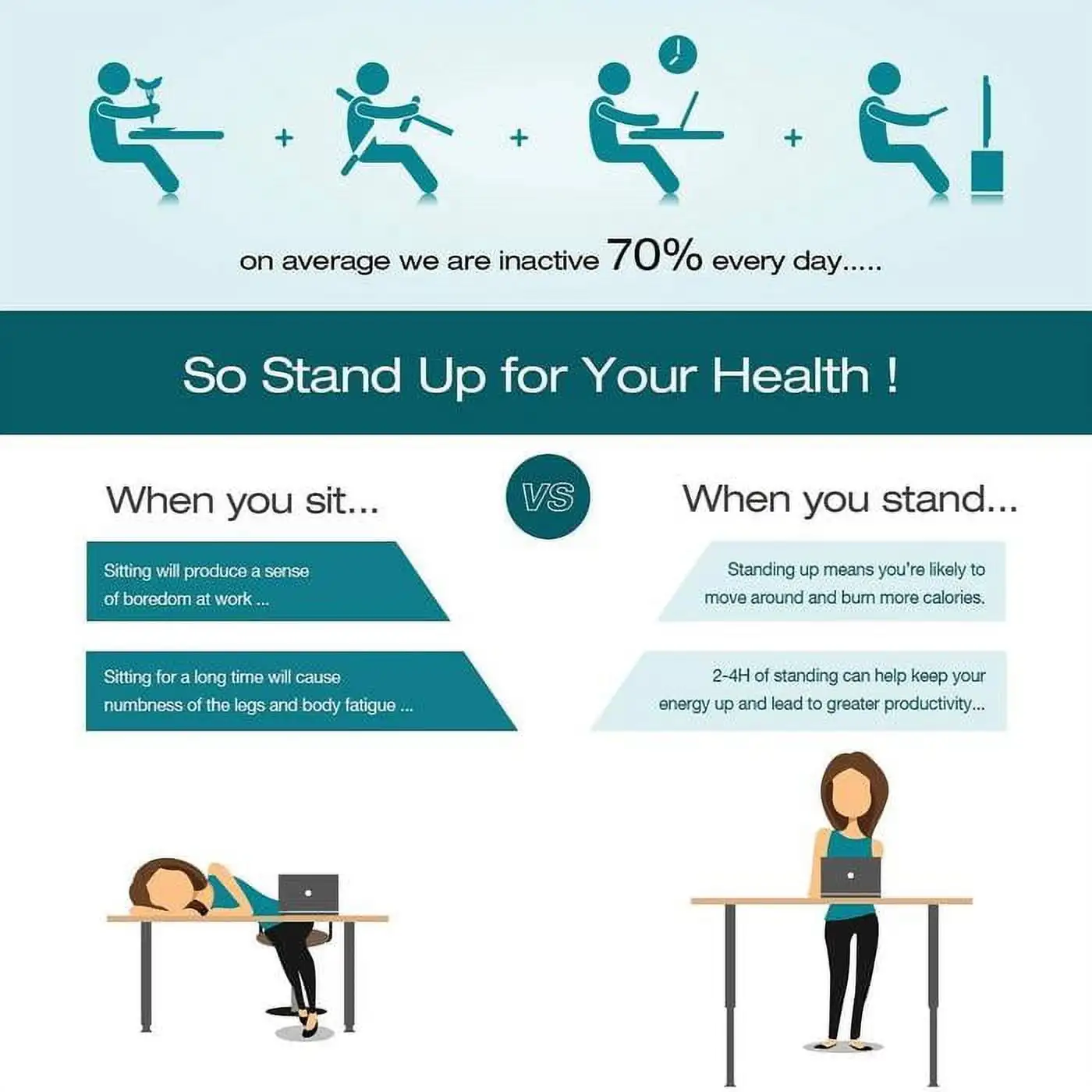 Factory Customized Office Furniture Metal Frame Conference Table Computer Single Motor 2 Stage Height Adjustable