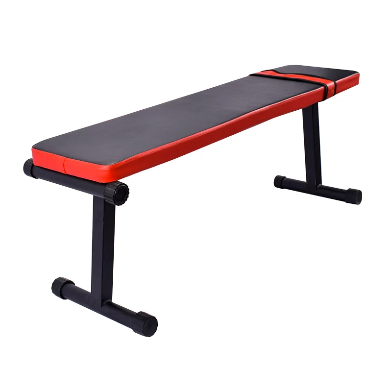 Best Selling High Quality Fitness Steel Frame Adjustable Gym Weight Bench Equipment for Bodybuilding Flat Weight Training Rack