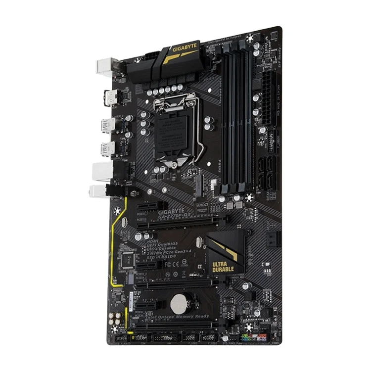 Gigabyte Z270p-d3 материнская плата, z270 блок питания Atx материнская плата, lga 1151 материнская плата 6th и 7th процессор