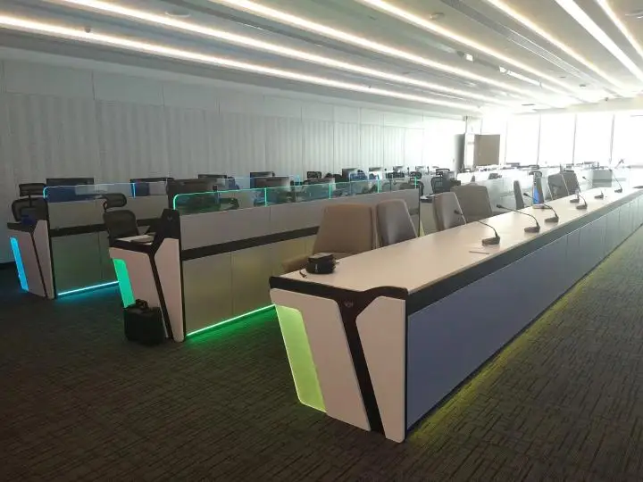 Kehua Fuwei Customizable Configuration Durable Construction Control Room Furniture Security Console Dispatch Console Furniture