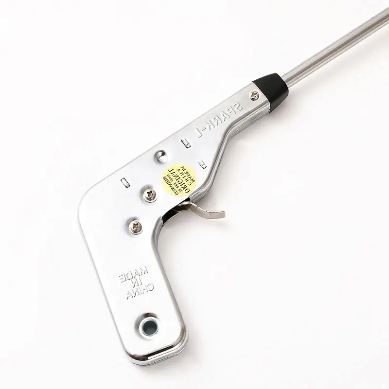 Wholesale metal no battery fuel required kitchen electronic igniter gun gas stove single point pulse extended ignition rod