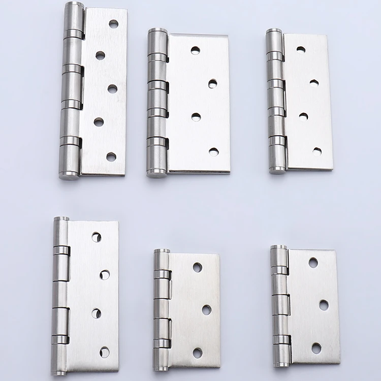 304 Stainless Steel Modern Welding Butt Flush Ball Bearing Self Closing Hinges For Heavy Door