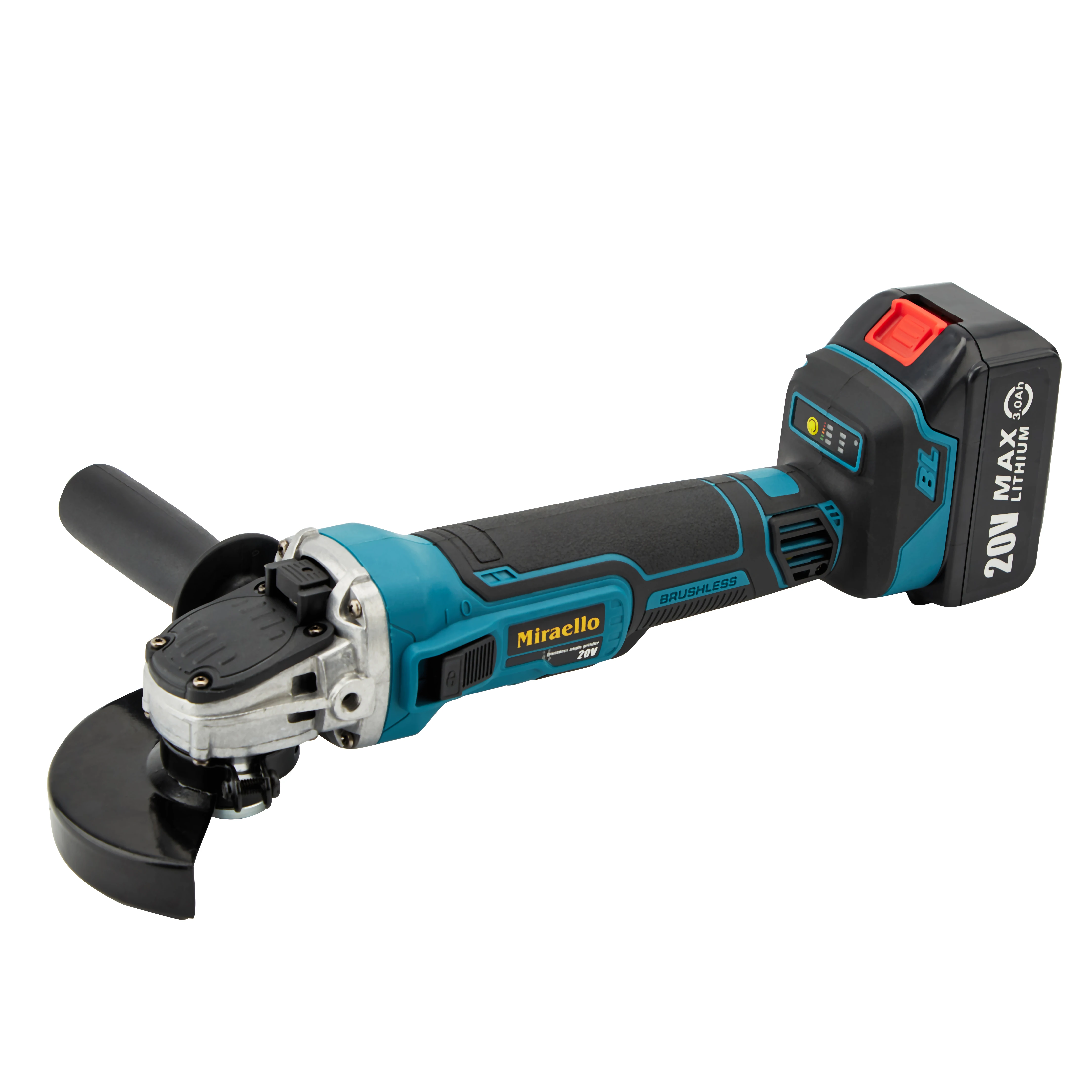 Portable Power Tools 21V Brushless Cordless Angle Grinder 115mm Electric Cut Off Machine total angle grinder