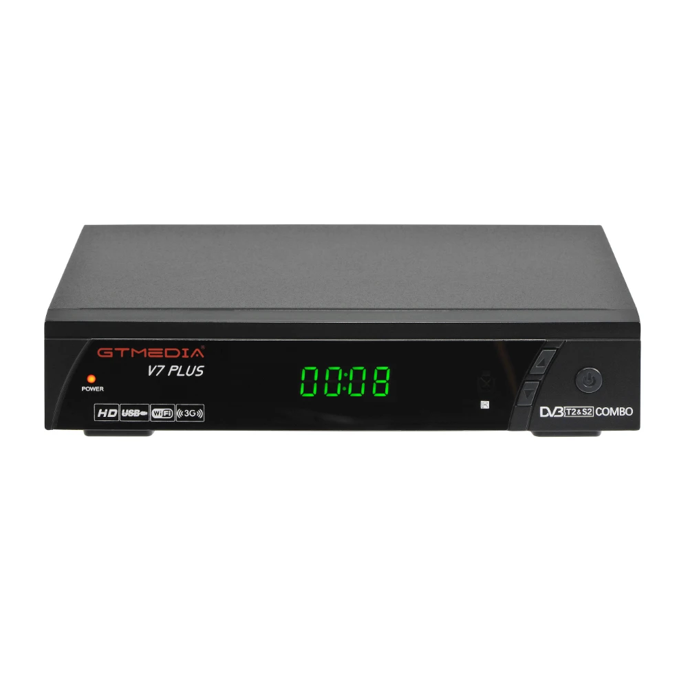 Оптовая продажа 1080P Full HD H.265 цифровой спутниковый ТВ приемник DVB-S2/T2 комбо ТВ Box Поддержка сети обмена CCCam