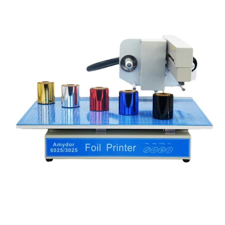 Digital Gold Foil Printing Hot Foil Printer Stamping Machine for Book Cover Gift Boxes Handbag Paper Leather PVC
