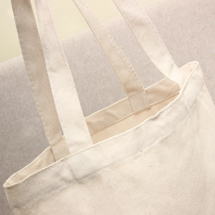 Perfectbio wholesale custom design cotton green canvass tote bag for shopping outdoor