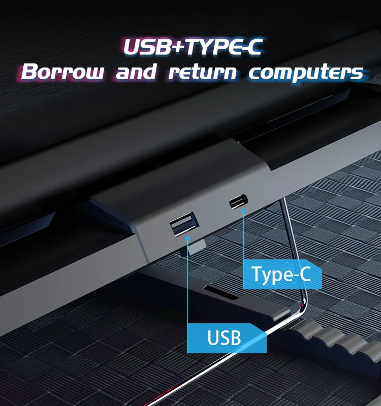 best seller CE gaming laptop cooler 17inch notebook laptop cooling cooler