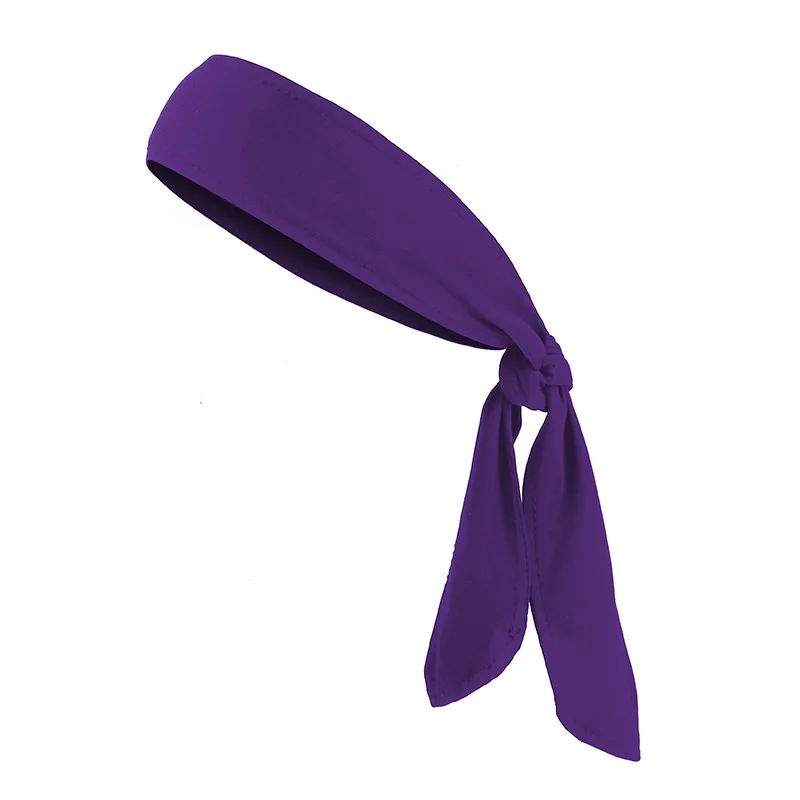 Custom Logo Men Running Tennies Tie Sweatband Printed Head Band Tie Dye Sport Back Headband