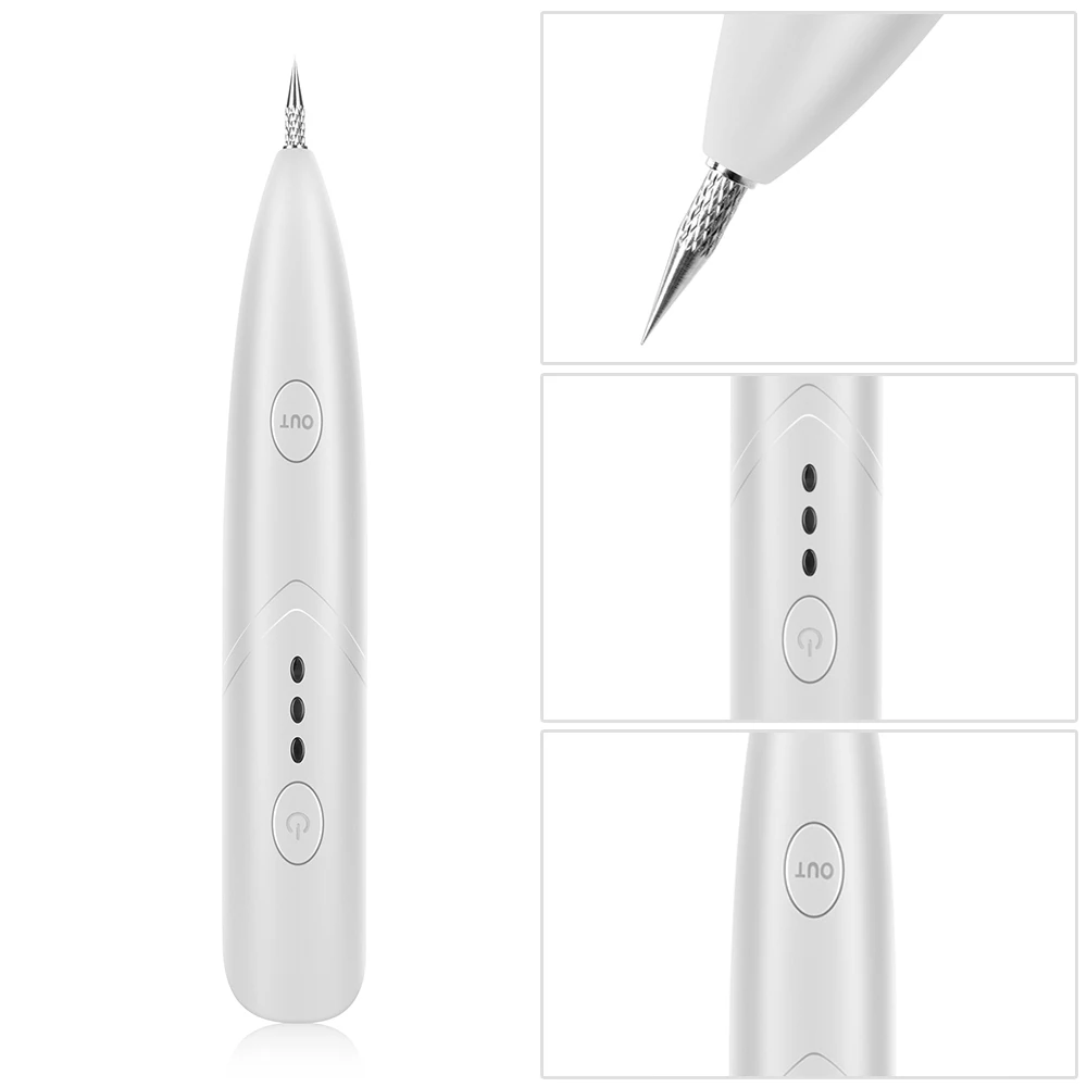 Professional Plasma Pen Skin Tag Remover Mole Tattoo Warts Black Dots Papilloma Spot Face Blemish Freckle Removal