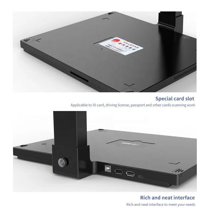 
Amazon selling 13 and 5mp auto focus ocr document camera computer A4 portable document scanner with ocr 