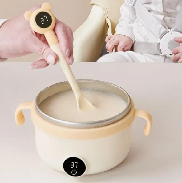 Силиконовая ложка для кормления детей